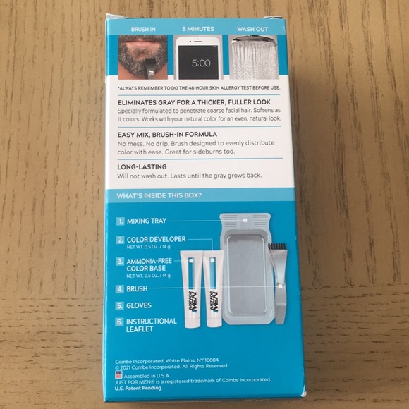 JUST FOR MEN Mustache & Beard in Light Brown - Picture 3 of 6